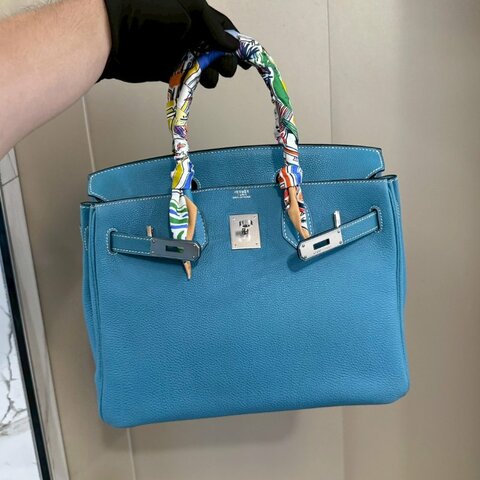 Hermes Birkin30 銀扣 方框I