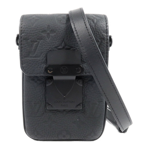LOUIS VUITTON Monogram Taurillon S-Lock Vertical Wearable肩背袋