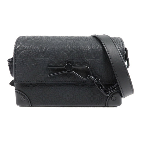 LOUIS VUITTON Monogram Taurillon Steamer Wearable Wallet肩背袋