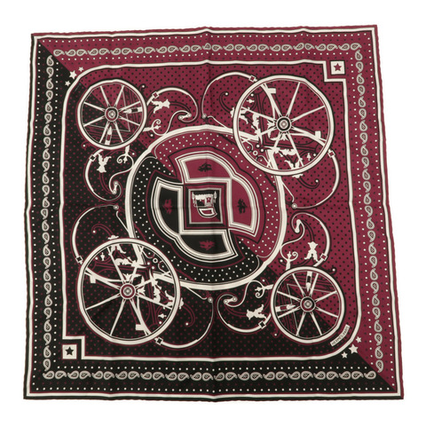 HERMES 絲質Bandana Scarf 55X55絲巾