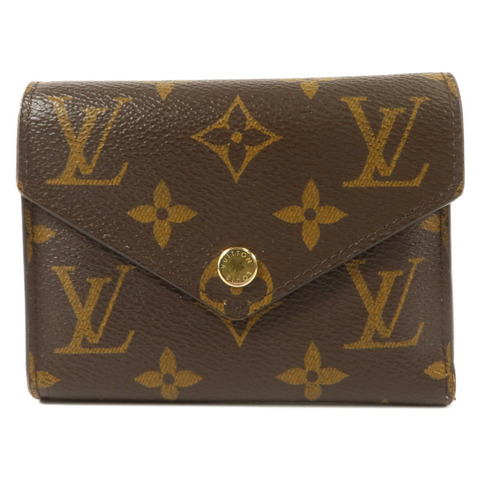 LOUIS VUITTON Monogram Victorine Wallet金扣錢包