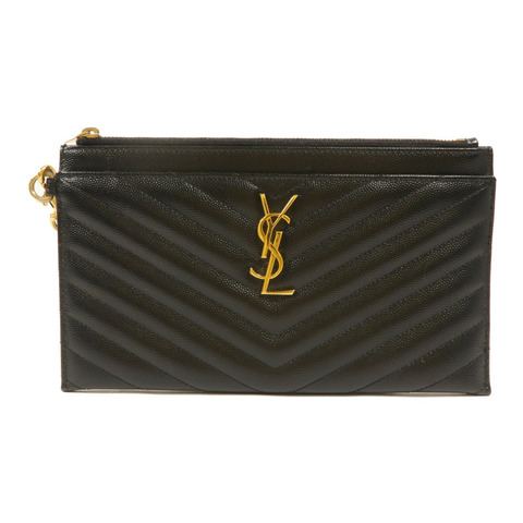 YVES SAINT LAURENT 牛皮皮革Cassandre Matelasse Pouch手拿包