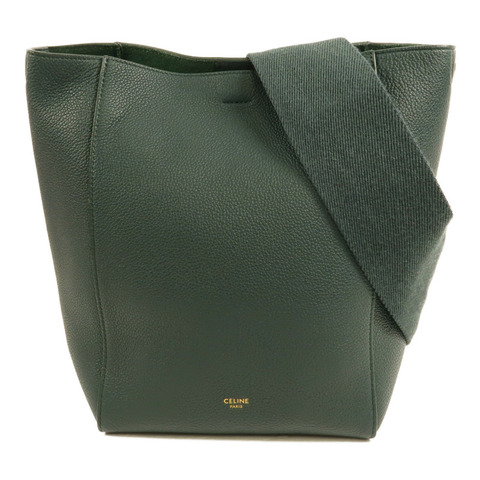CELINE 牛皮皮革Sangle Bucket Small肩背袋