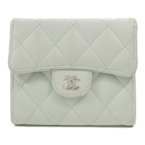 CHANEL 牛皮皮革Classic Small Flap Wallet錢包