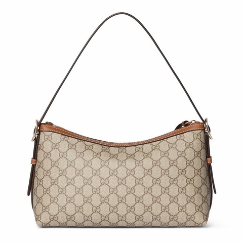 Gucci 女士 GG Emblem 中號單肩包均碼碼30cm*11cm*19cm