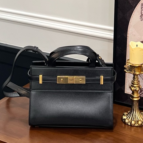 YSL 593741 黑金曼哈頓包 NANO