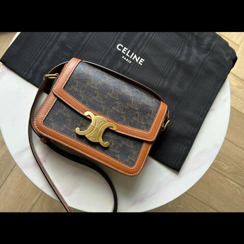 Celine Teen Triomphe bag 凱旋門 老花豆腐包