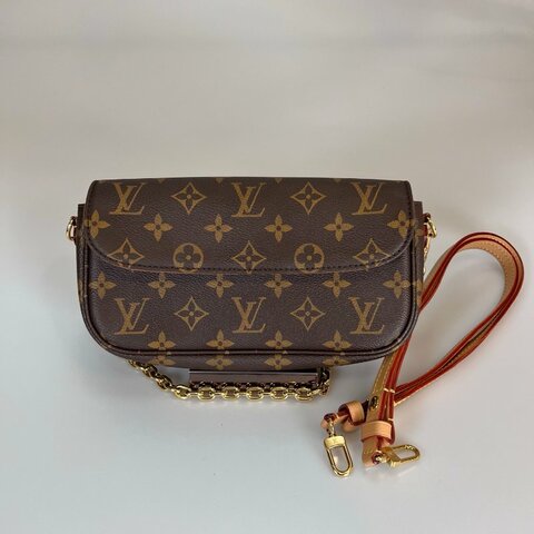 LV M81911/晶片款 老花IVY 金鍊包