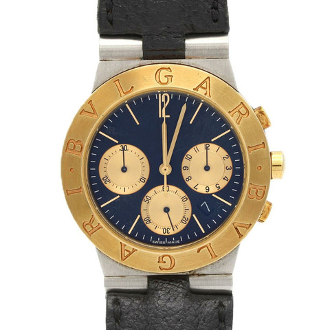 寶格麗 Diagono Sport Chrono 雙色 CH35SG SSxYG 石英腕錶