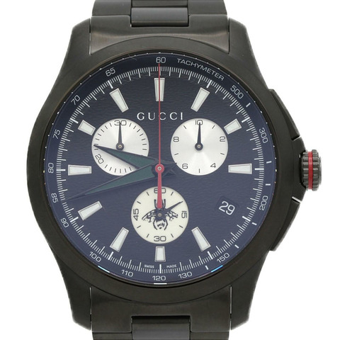 Gucci G-Timeless Chrono PVD 126.2 YA126268 不鏽鋼石英錶