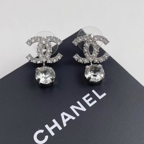 【撿漏價Full Set適合送禮👍🏻全網最便宜💫】Chanel/香奈兒 經典雙C Logo 耳飾
