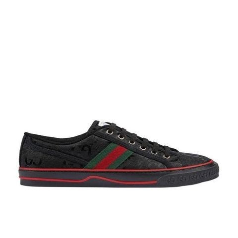 Gucci 女士 黑色Off The Grid系列運動鞋34 34.5 35 35.5 36 36.5碼