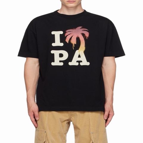 Palm Angels 男士 圓領短袖T恤S L XL碼