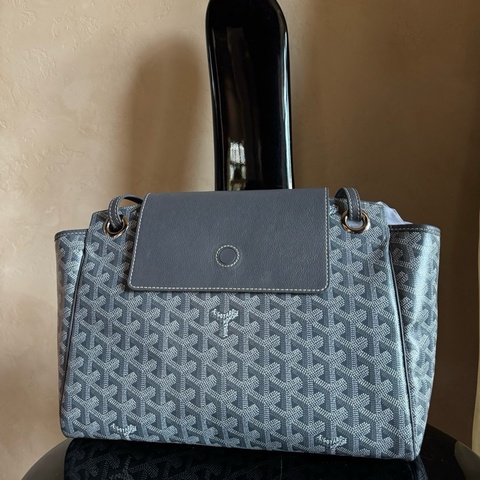高雅德/Goyard 戈雅ROUETTE 灰色肩背包