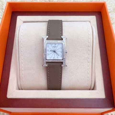 Hermes H 鑽錶