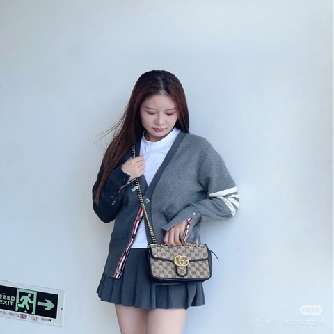 【威選精品｜Gucci GG Marmont 26 鏈條包】