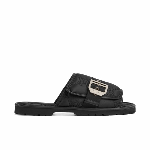Gucci 男士 徽標拖鞋UK-5 UK-5.5 UK-6 UK-6.5 UK-7 UK-8 UK-8.5 UK-9 UK-10 UK-11碼跟高: 1.5cm