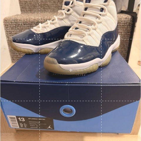Air Jordan 11 Retro “Win Like 82” (Midnight Navy)大腳US13
