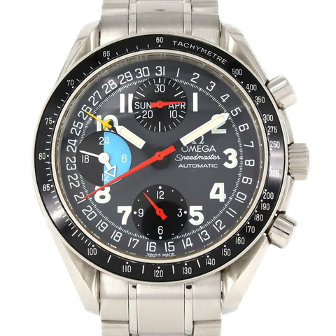 歐米茄超霸系列 Mark 40 AM PM 3520.53 不鏽鋼自動腕錶