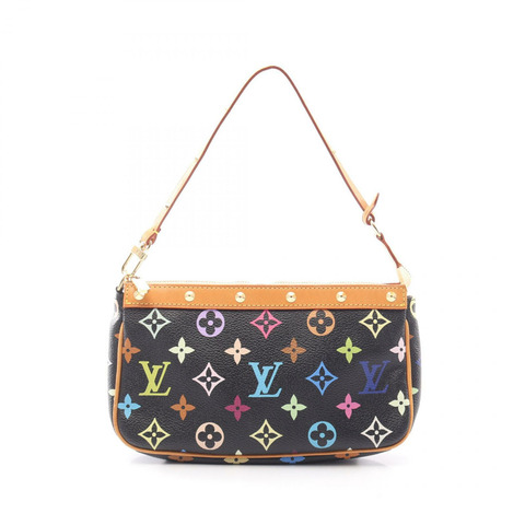路易威登 (LOUIS VUITTON) 手拿包配件手提包 M92648 Monogram Multi 帆布黑