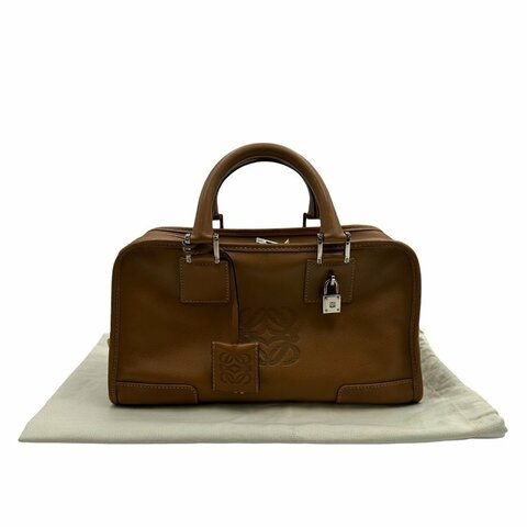 【美收精品】LOEWE  棕色 Amazona 28 手提包 C-753【隔月月中將轉賣至日本 上架期限30天】