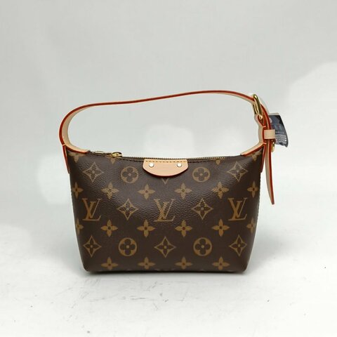 LOUIS VUITTON 老花PVC晶片PochetteHills飯盒包肩背包