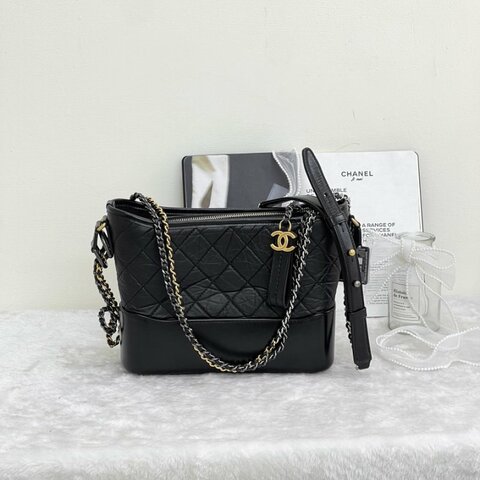 CHANEL Gabrielle hobo 芯片款流浪包 中號