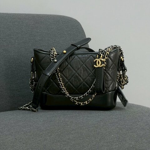 CHANEL Gabrielle hobo 流浪包小號 芯片款