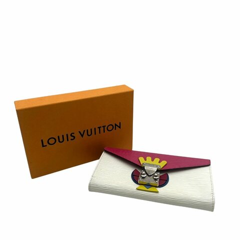 【美收精品】 Louis Vuitton  Sarah 部落面具長夾  C-756  隔月月中將轉賣至日本 上架期限30天】