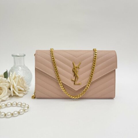 YSL WOC 魚子醬鍊包 22.5CM