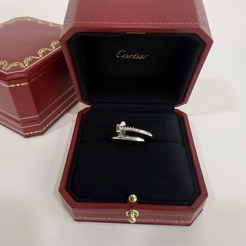 Cartier白k金Just un clou釘子戒指