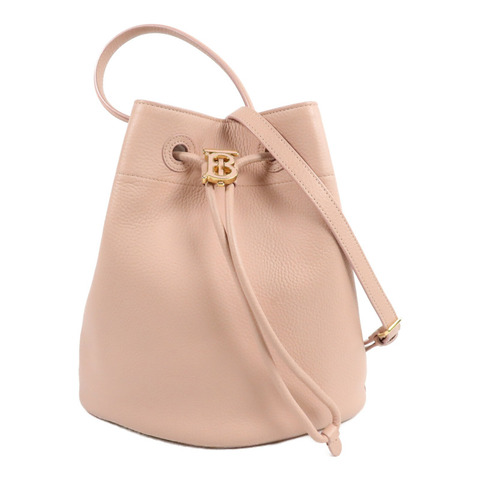 BURBERRY 牛皮皮革Drawstring Bucket Bag手挽肩背兩用袋