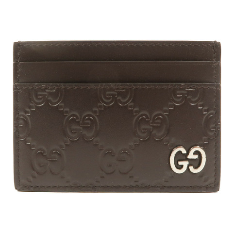 GUCCI 牛皮皮革Signature Card Case卡片套
