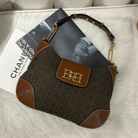 BALLY 老花鍊條手提包
