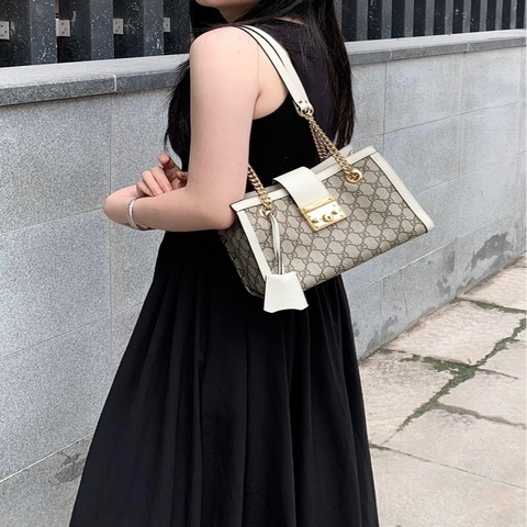 Gucci padlock 肩背包