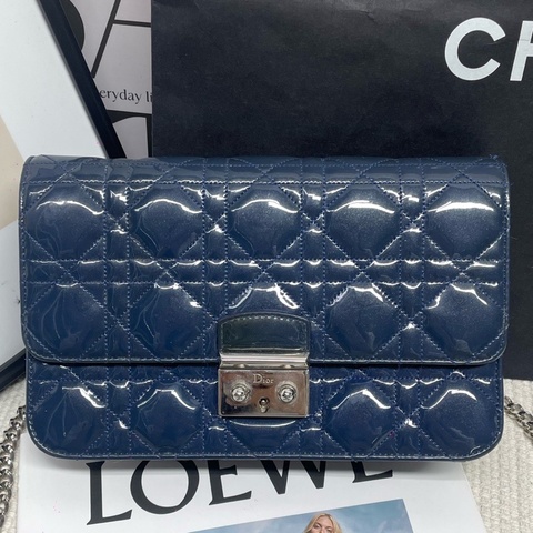 迪奧 Dior 漆皮woc 斜挎包