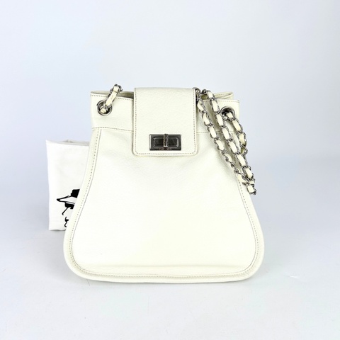 CHANEL 2.55 Mademoiselle Lock 肩背包 9開