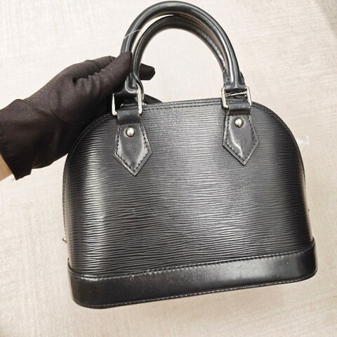 Louis Vuitton Alma BB epi水波紋手提包貝殼包肩背包