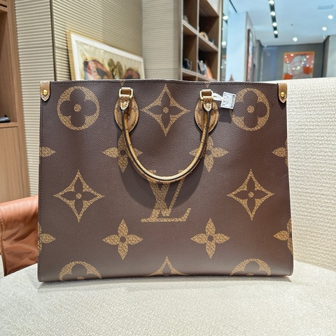 Louis Vuitton 路易威登on the go托特大號經典老花 尺寸41 x 34 x 19