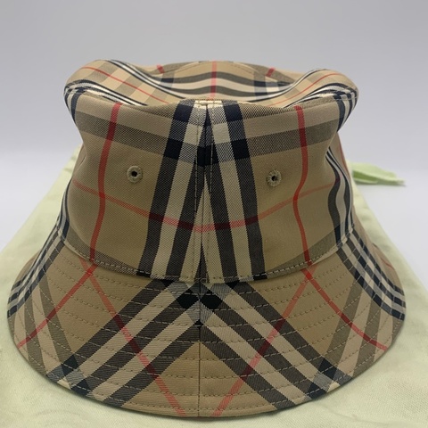 Burberry格紋經典 漁夫帽