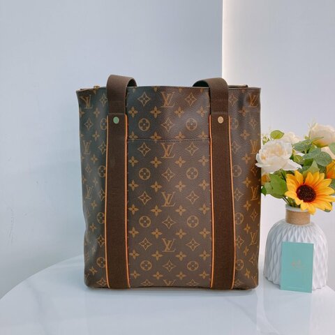 MS0794 Louis Vuitton 路易威登 經典老花水桶包 Cabas Beaubourg 29cm Canvas Monogram x GHW