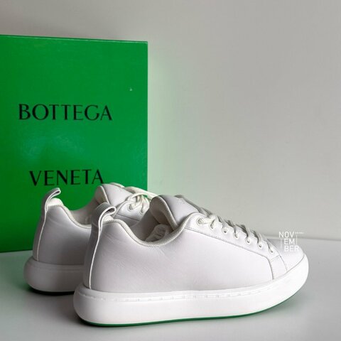 全新🫰🏻 Bottega Veneta 寶緹嘉 小白鞋 綠底
