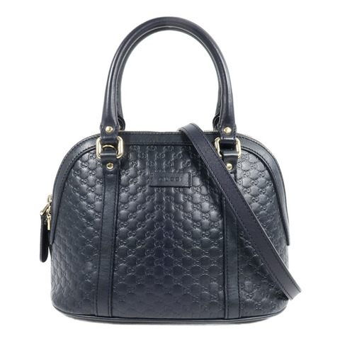 GUCCI 牛皮皮革Guccissima手挽肩背兩用袋