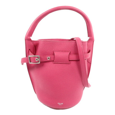 CELINE 牛皮皮革Big Bag Bucket手挽肩背兩用袋
