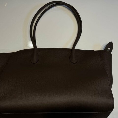 【新品未使用】THE ROW Marlo 14 托特包 深棕色Deep Brown