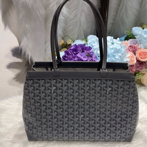 goyard 戈雅 高雅得 BellechasseBiaude 托特包 灰色