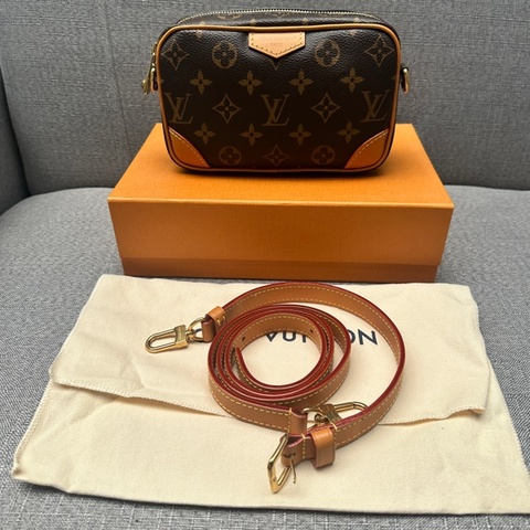 LOUIS VUITTON LV M14058 原花Trocadéro 晶片款