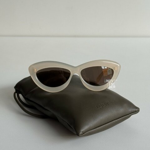 99新🆕 Loewe 羅意威 貓眼墨鏡