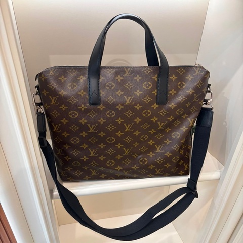 Lv Macassar Kitan 2 way bag tote M40388