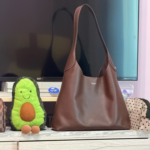 Coach brooklyn 34 全新 咖啡色